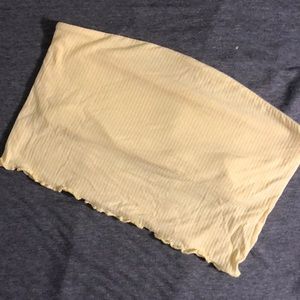 Pacsun Yellow Tube Top